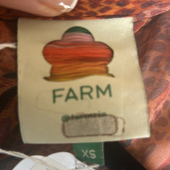 NWT FARM Rio long cocktail dress - Picture 8 of 8